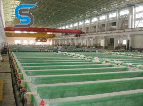 熱板材質(zhì)處理槽噴淋室