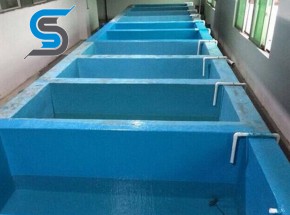 熱板材質(zhì)處理槽噴淋室